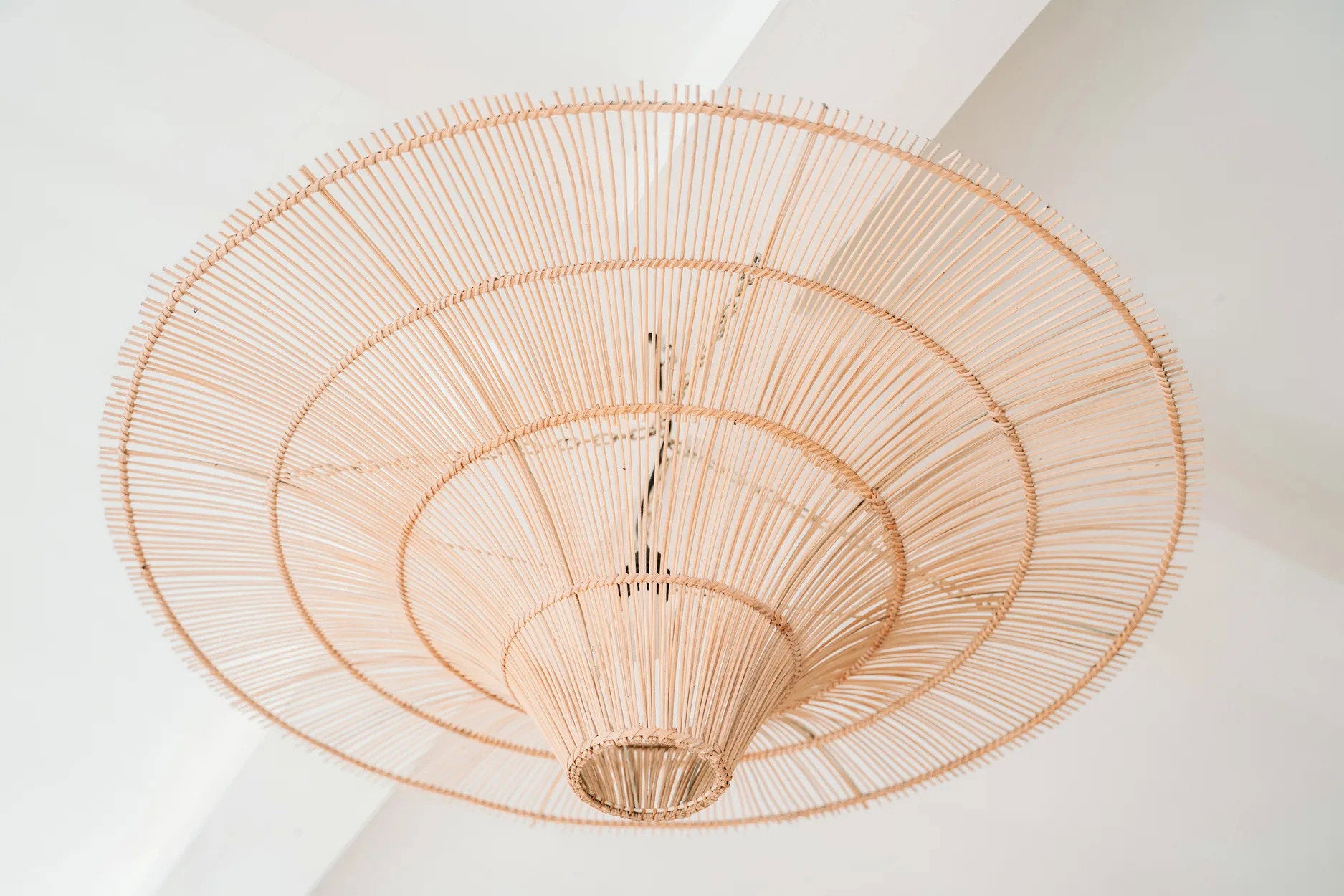 Hanglamp Faanor Rotan - Afbeelding 4