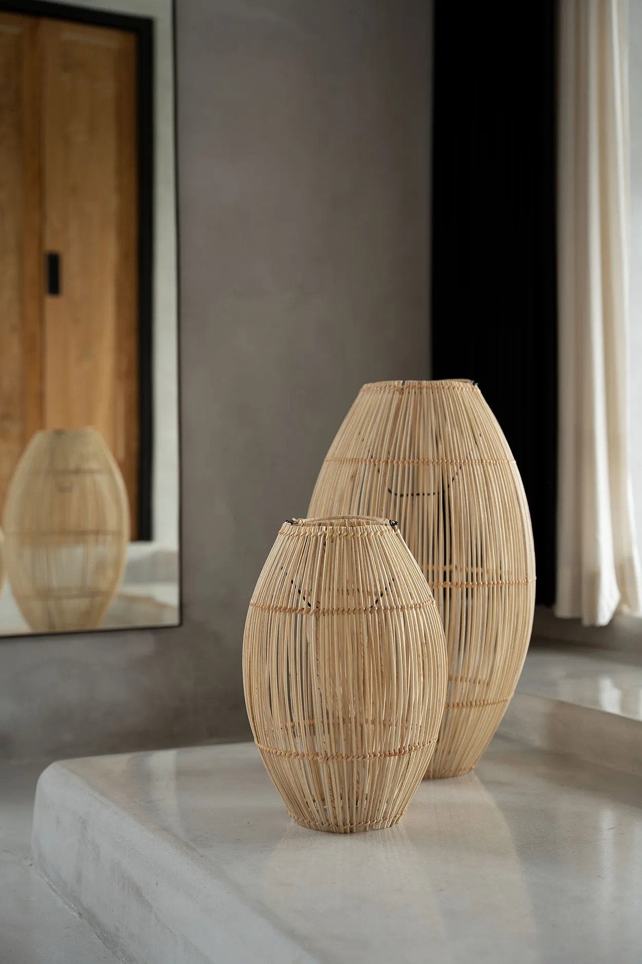 Hanglamp Stultia Rotan - Afbeelding 2