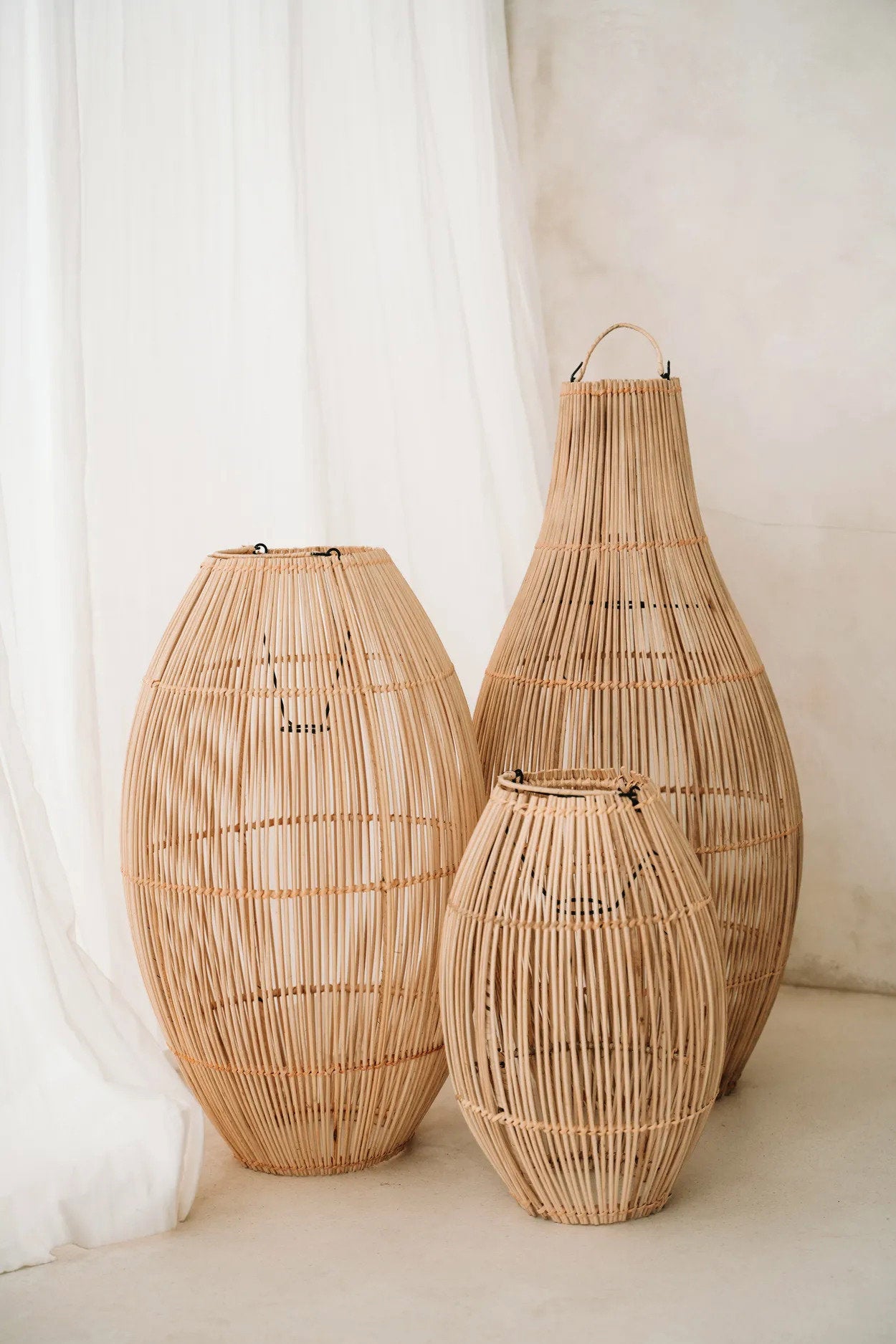 Decoratiehanger Grollira Rotan Naturel - Afbeelding 2