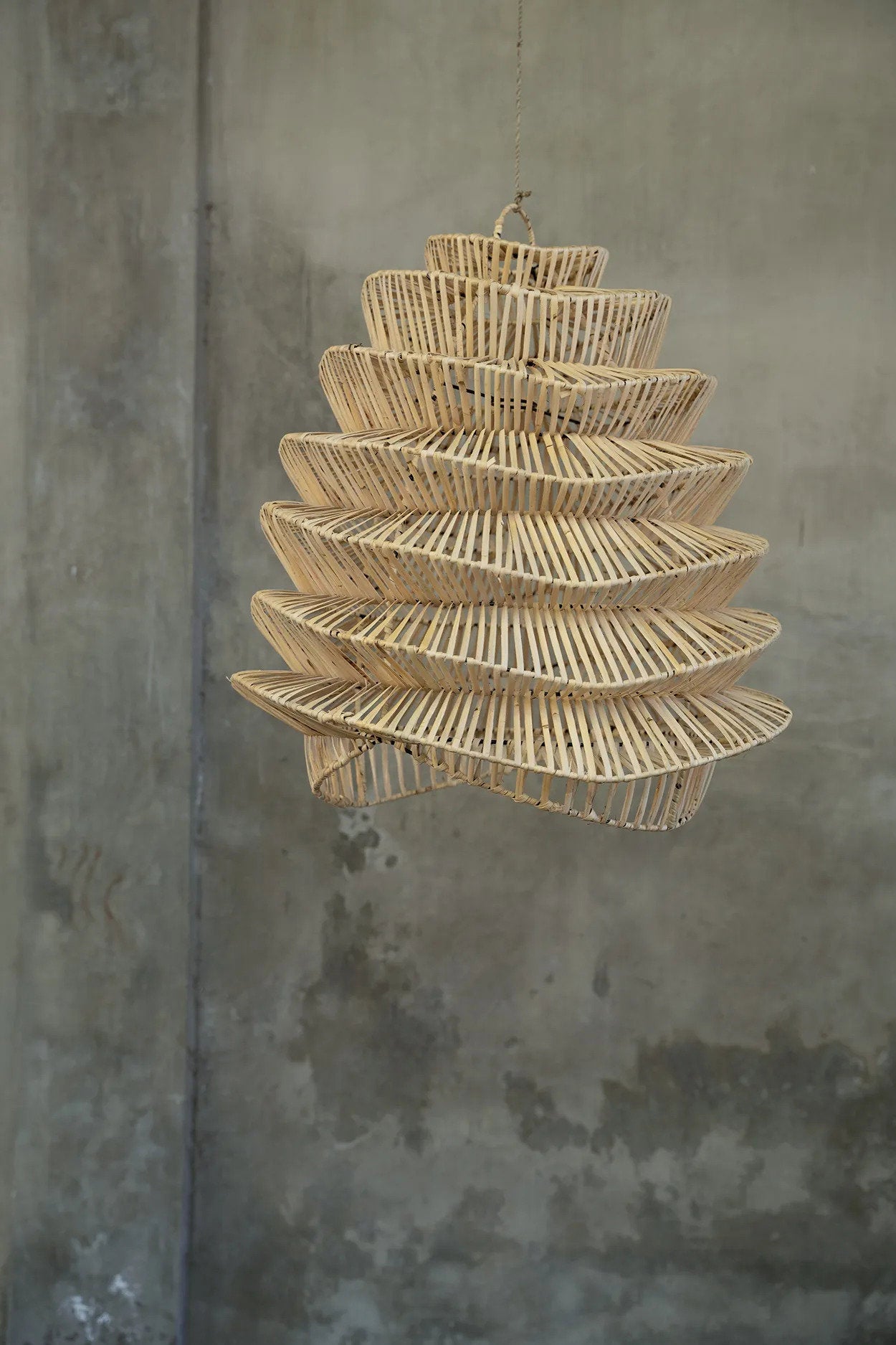 Decoratiehanger Klaullora Rotan Naturel - Afbeelding 4