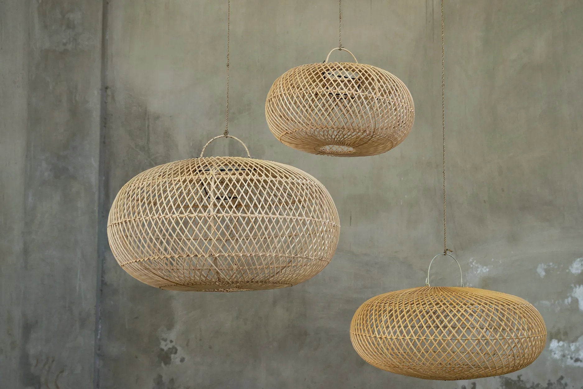 Hanglamp Prunnik Rotan - Afbeelding 4