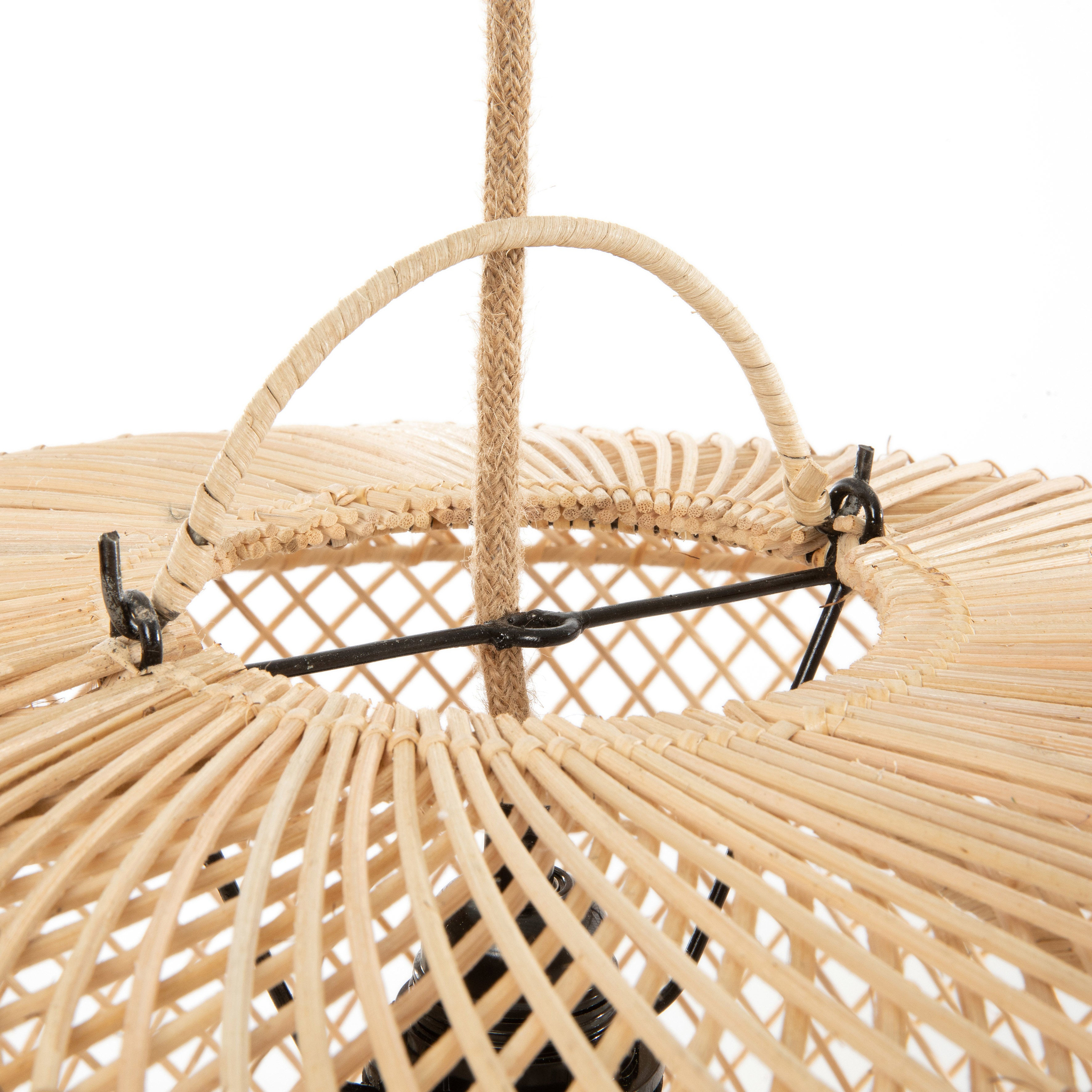 Decoratiehanger Zeemu Rotan Naturel - Afbeelding 5