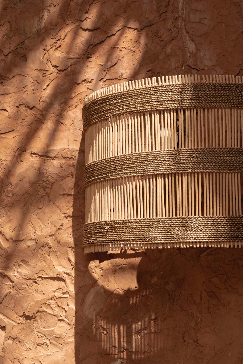 Wandlamp Traumon Rotan - Afbeelding 2