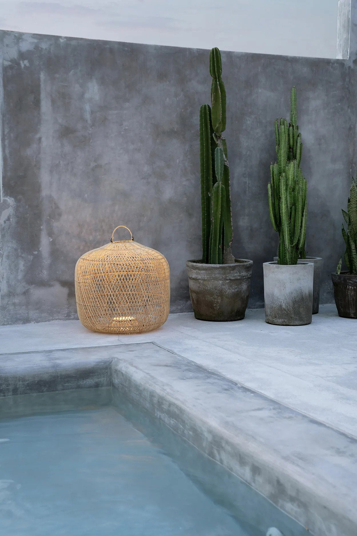 Decoratiehanger Tultel Rotan Naturel - Afbeelding 2