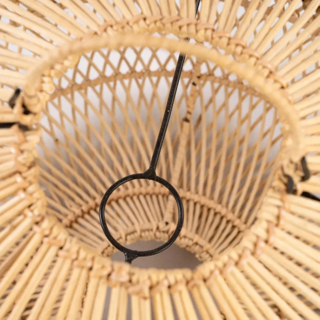 Decoratiehanger Tultel Rotan Naturel - Afbeelding 6