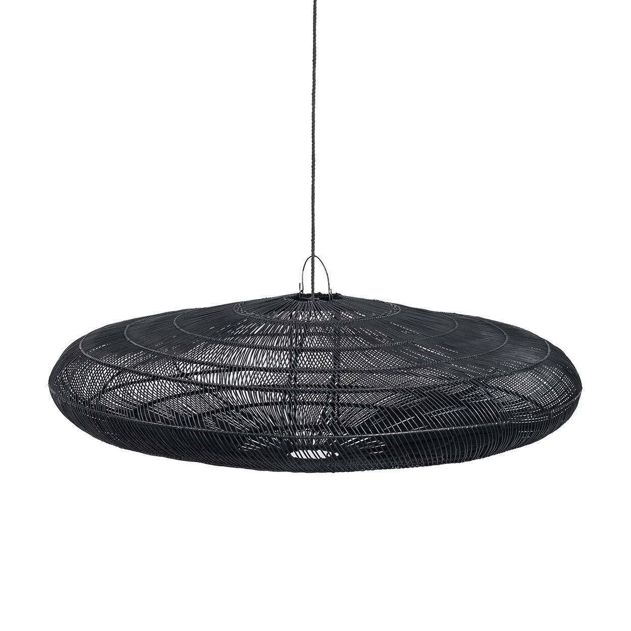 Decoratiehanger Staaldo Rotan Zwart