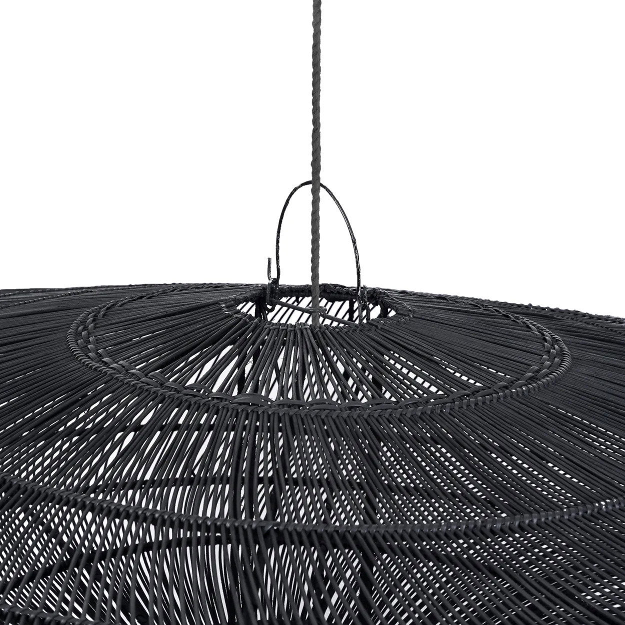 Decoratiehanger Staaldo Rotan Zwart - Afbeelding 2