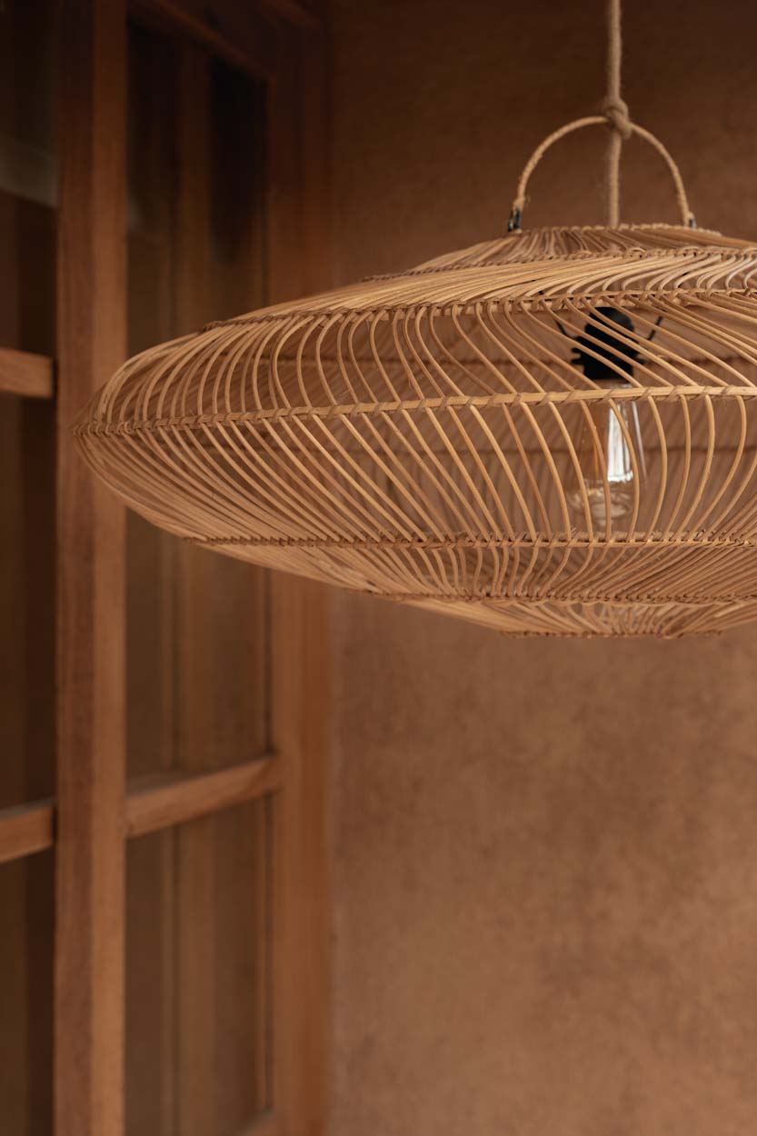 Decoratiehanger Gani Rotan Naturel - Afbeelding 3