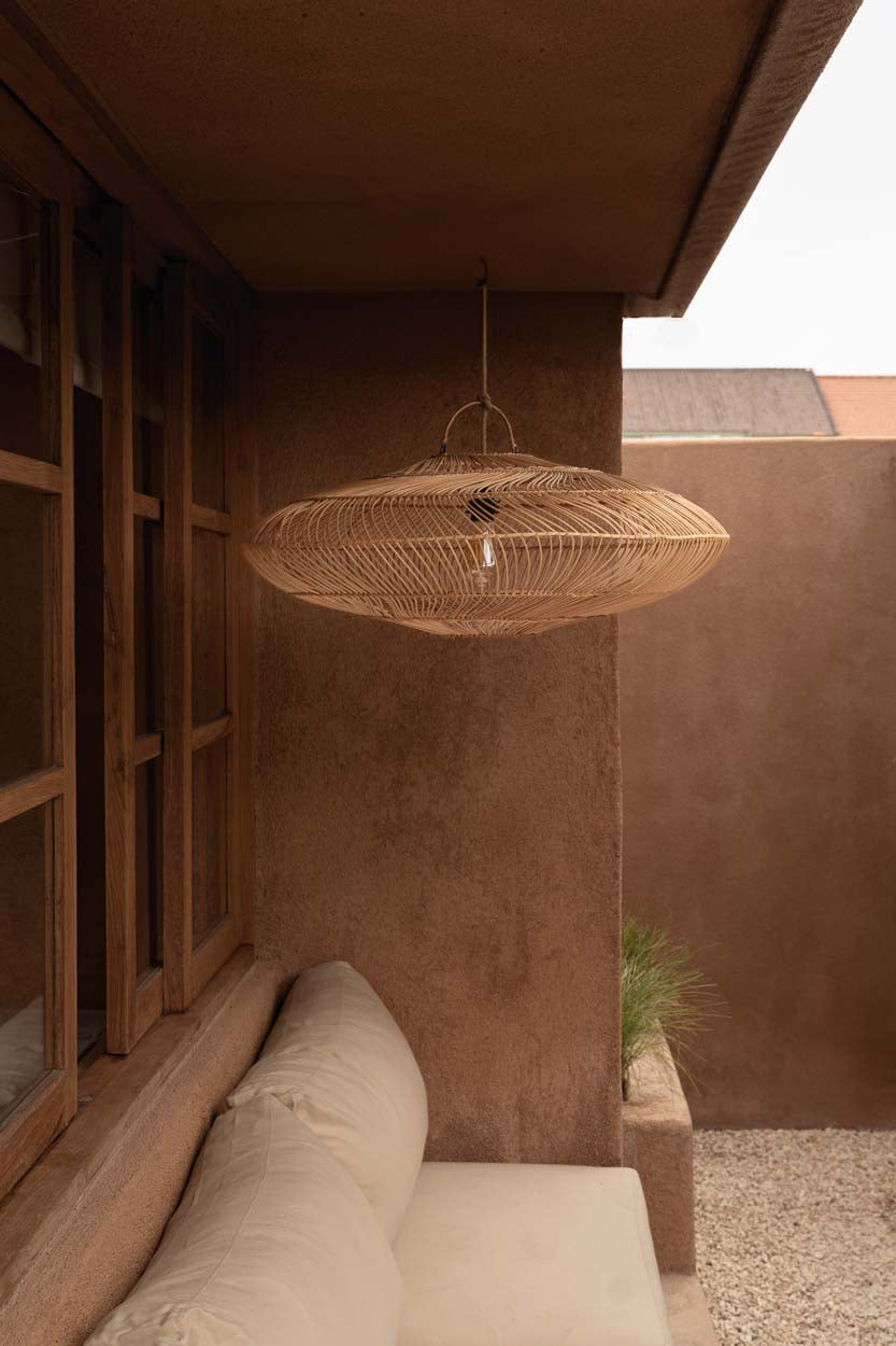 Decoratiehanger Gani Rotan Naturel - Afbeelding 4