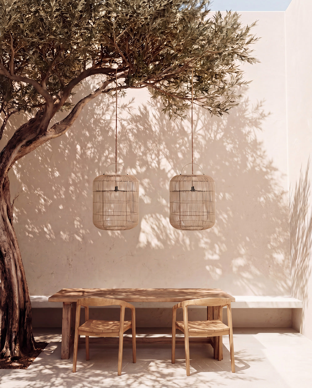 Decoratiehanger Numis Rotan Naturel - Afbeelding 2