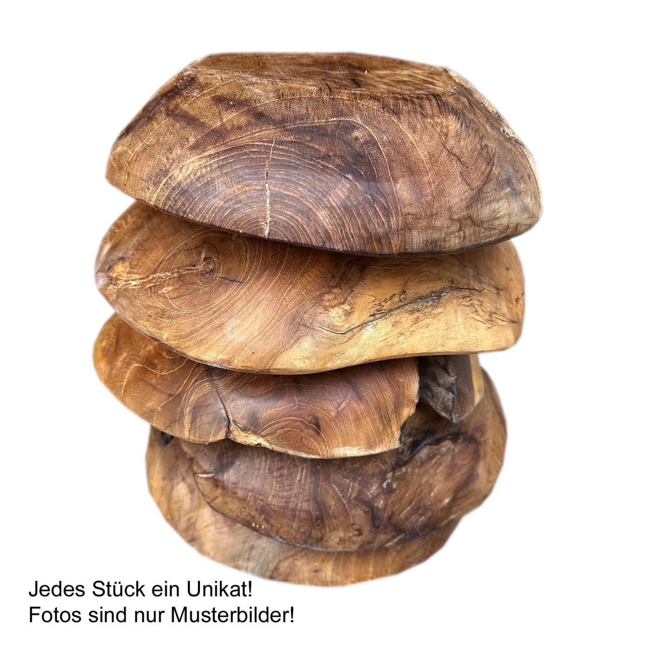 Schaal Staastena Teak Naturel - Afbeelding 5