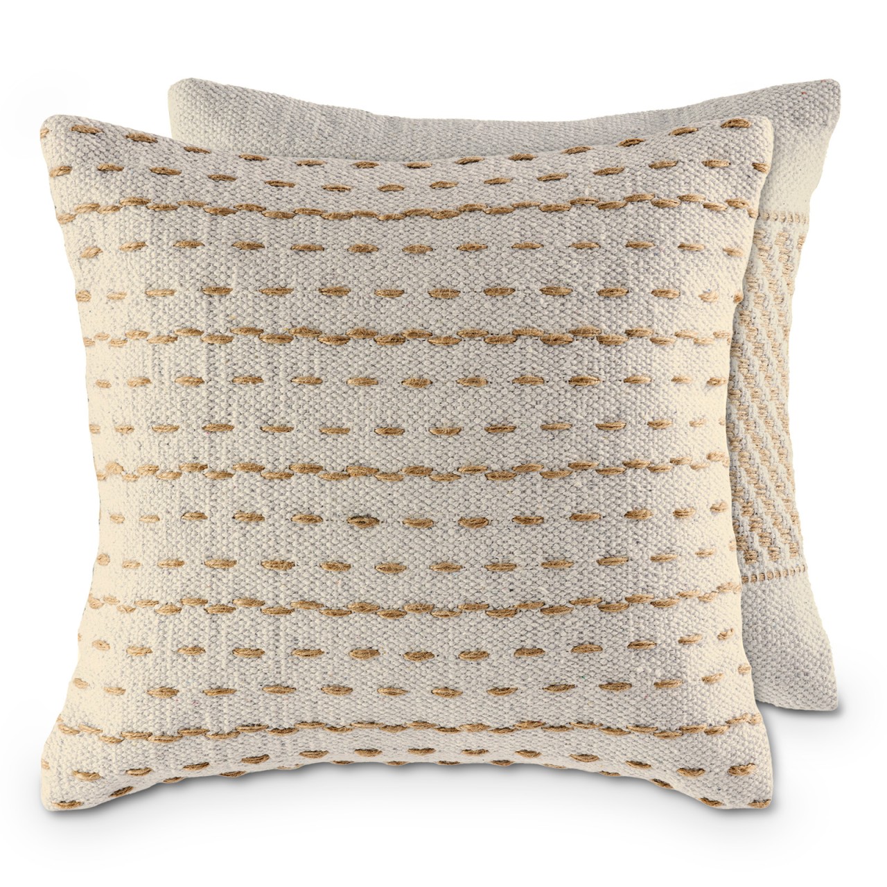 Kussen Preemmio Naturel 40x40 cm - Set van 2