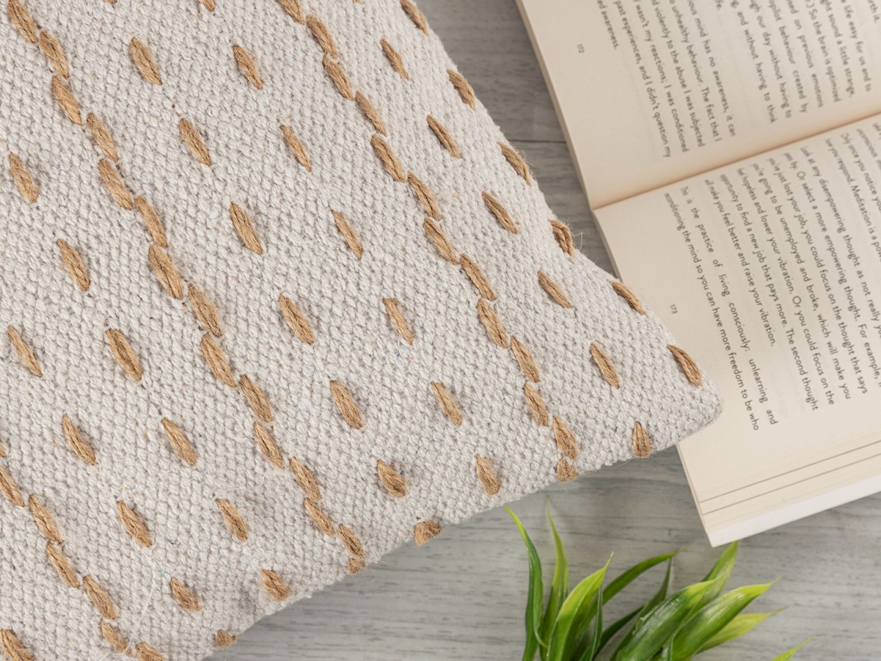 Decoratie Brussas Jute Naturel - Set van 12 - Afbeelding 9