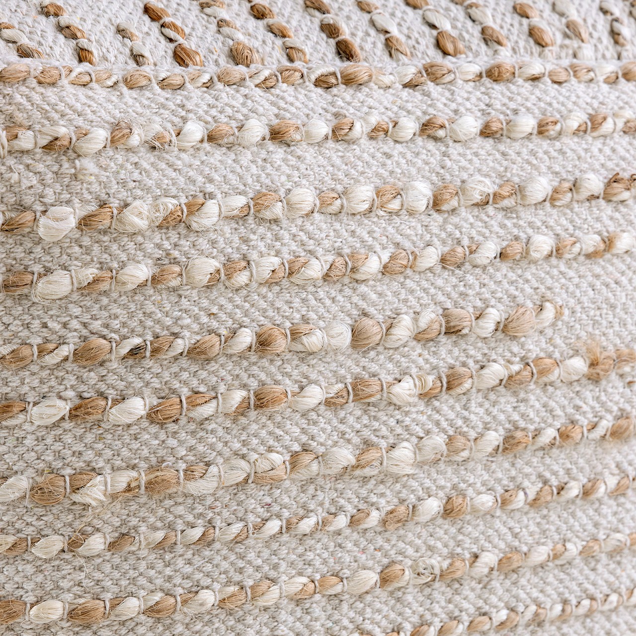 Hocker Dausin Jute Naturel - Afbeelding 5