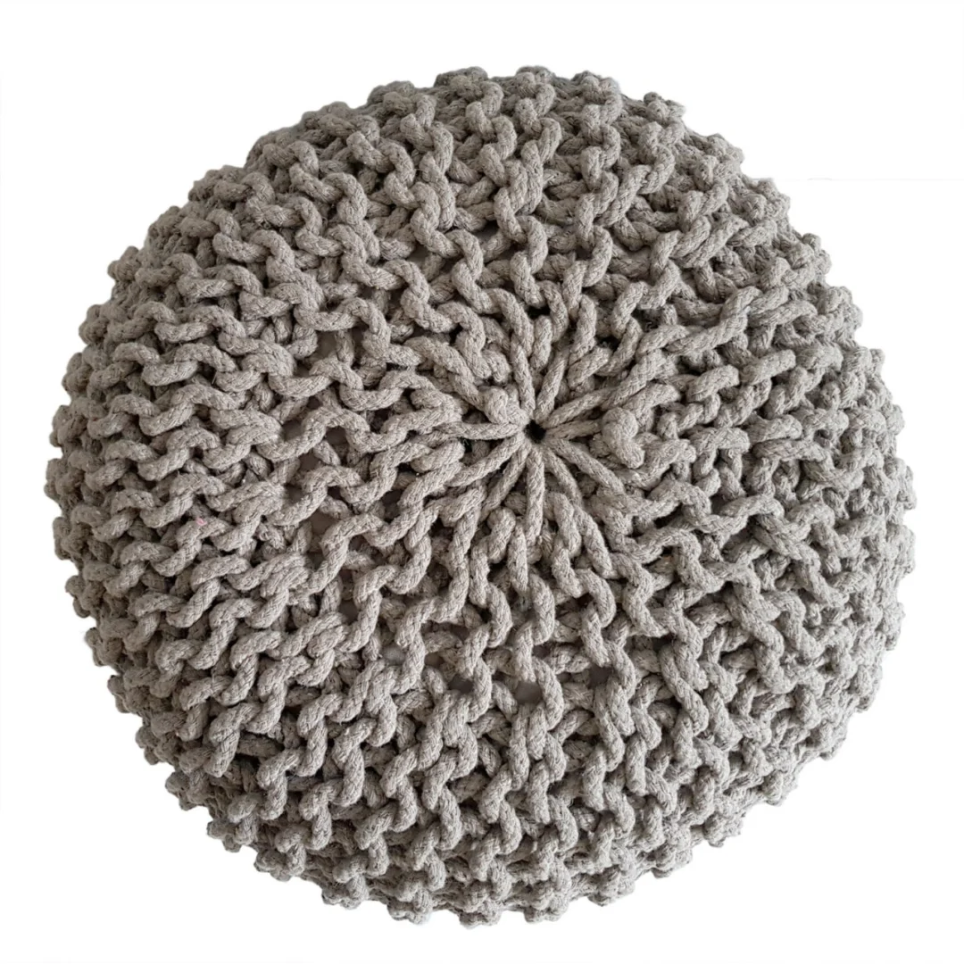 Poef Faunel Beige - Afbeelding 2