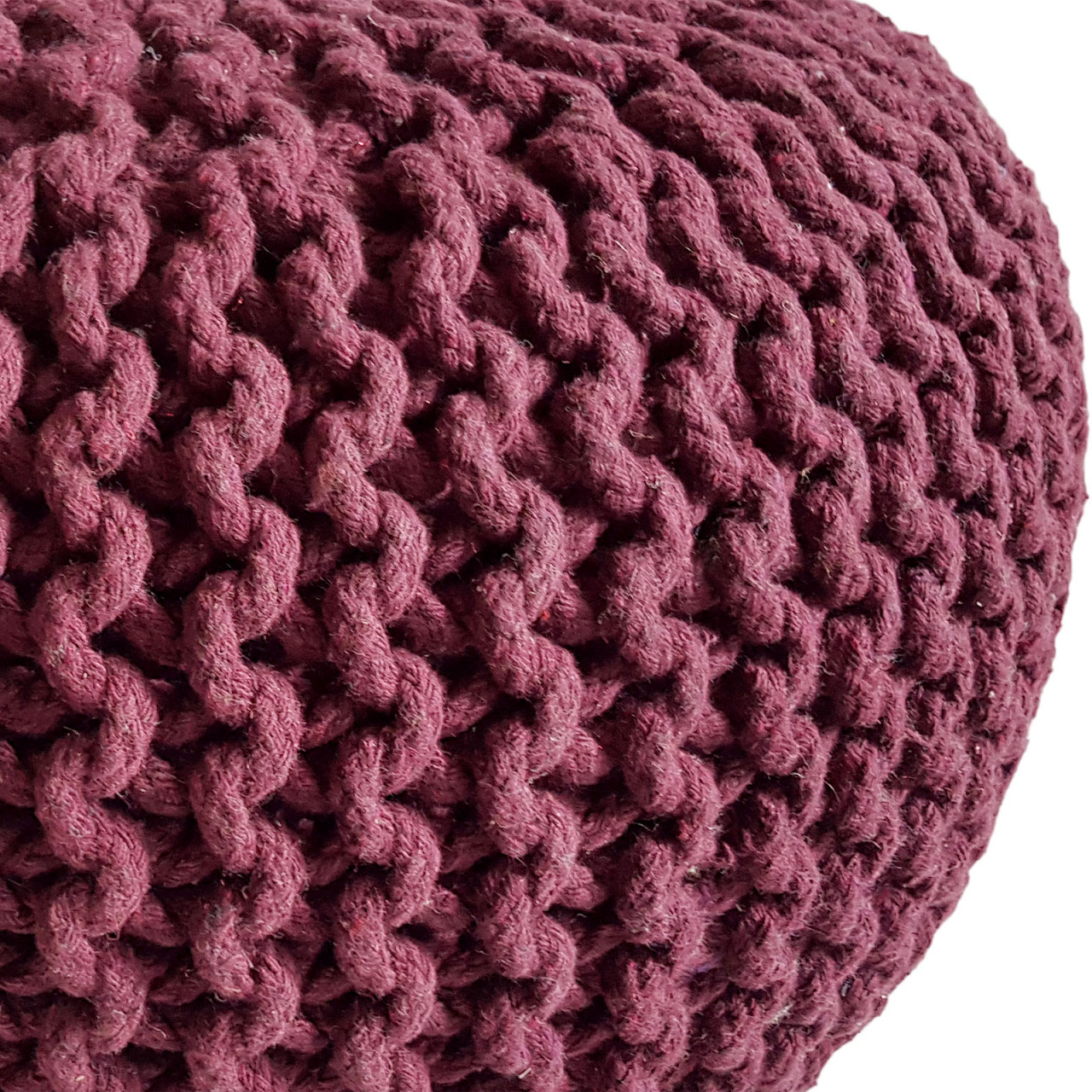 Poef Gaaltine Bordeaux - Afbeelding 4