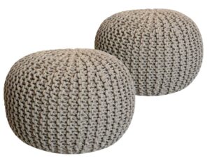 Hocker Naandine Beige