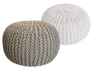 Hocker Foommin Beige