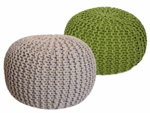 Hocker Nillella Beige