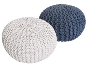Hocker Grielvil Blauw