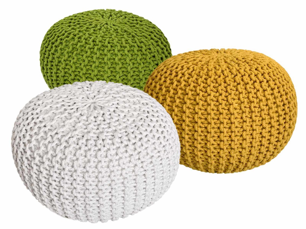 Kruk Fesond Geel - Set van 3