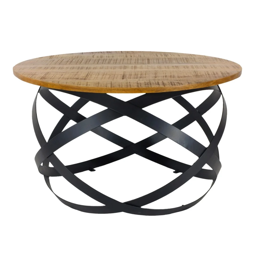 Salontafel Riltor Metaal Ø55 cm - Afbeelding 2