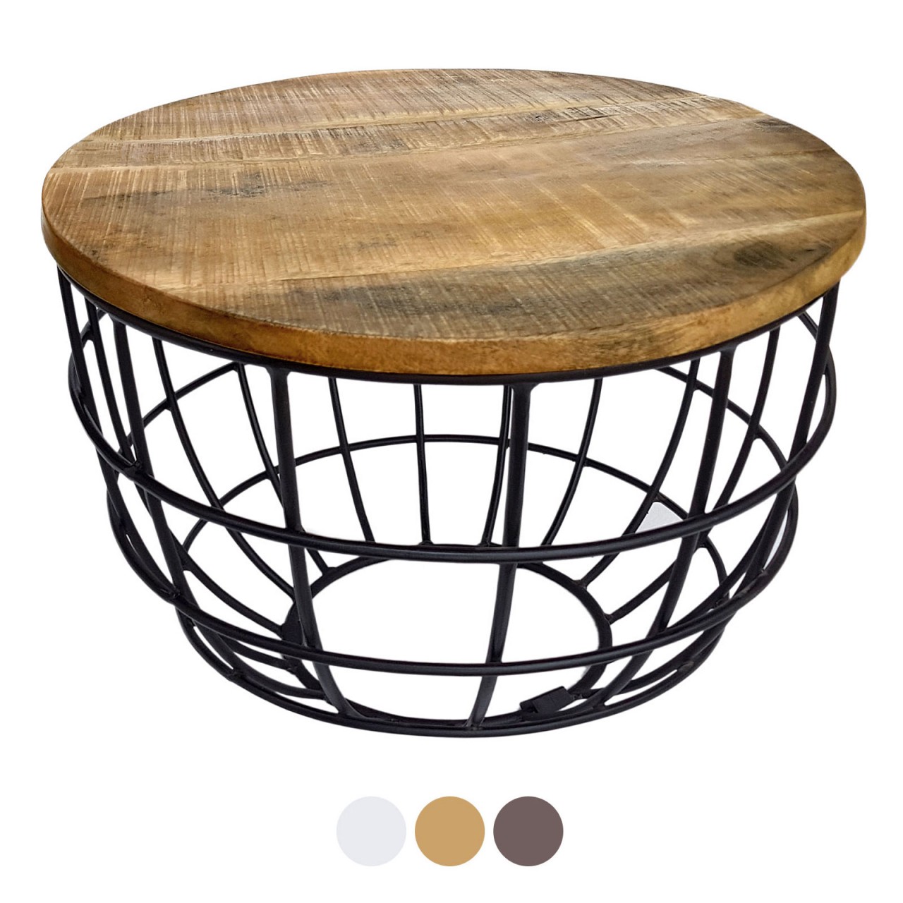 Salontafel Foolvesta Metaal 55 cm - Afbeelding 4