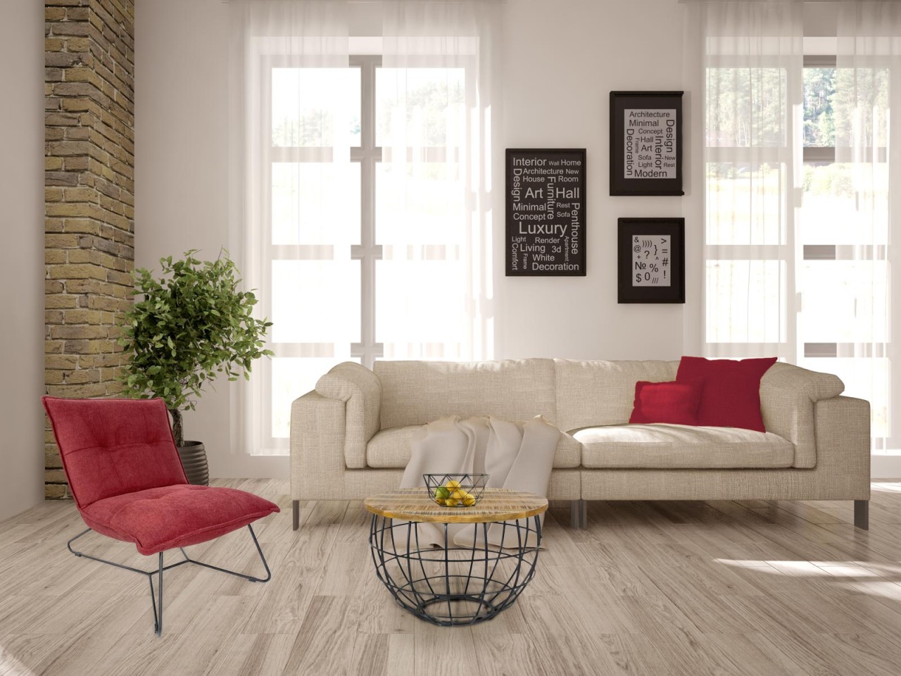 Salontafel Flurdero Metaal 55 cm - Afbeelding 9