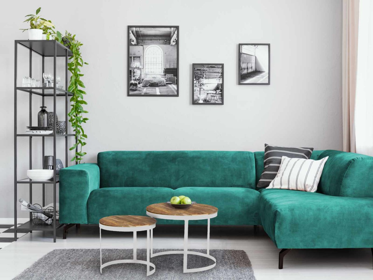 Salontafel Treeldum Metaal - Set van 2 - Afbeelding 3
