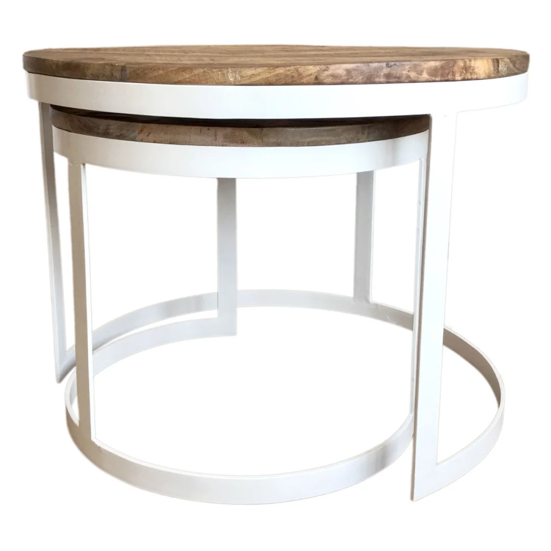 Salontafel Treeldum Metaal - Set van 2 - Afbeelding 5