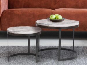 Salontafel Klassir Metaal - Set van 2