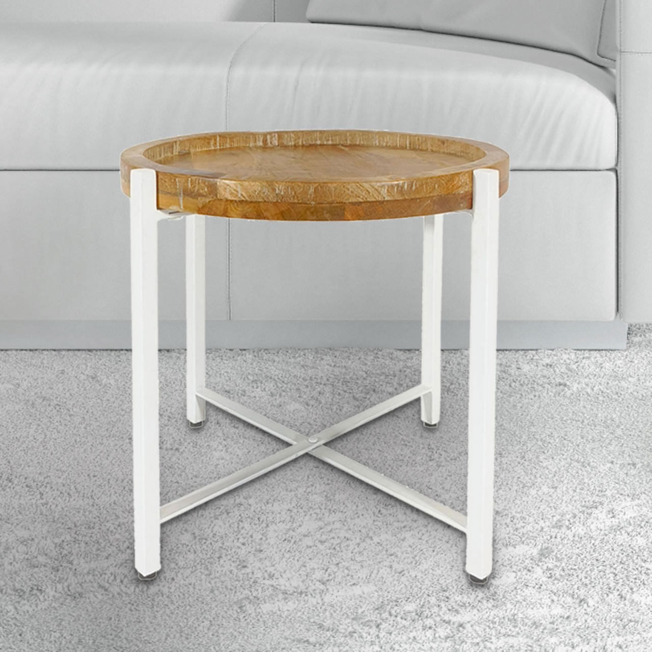 Salontafel Caallone Metaal Ø46 cm