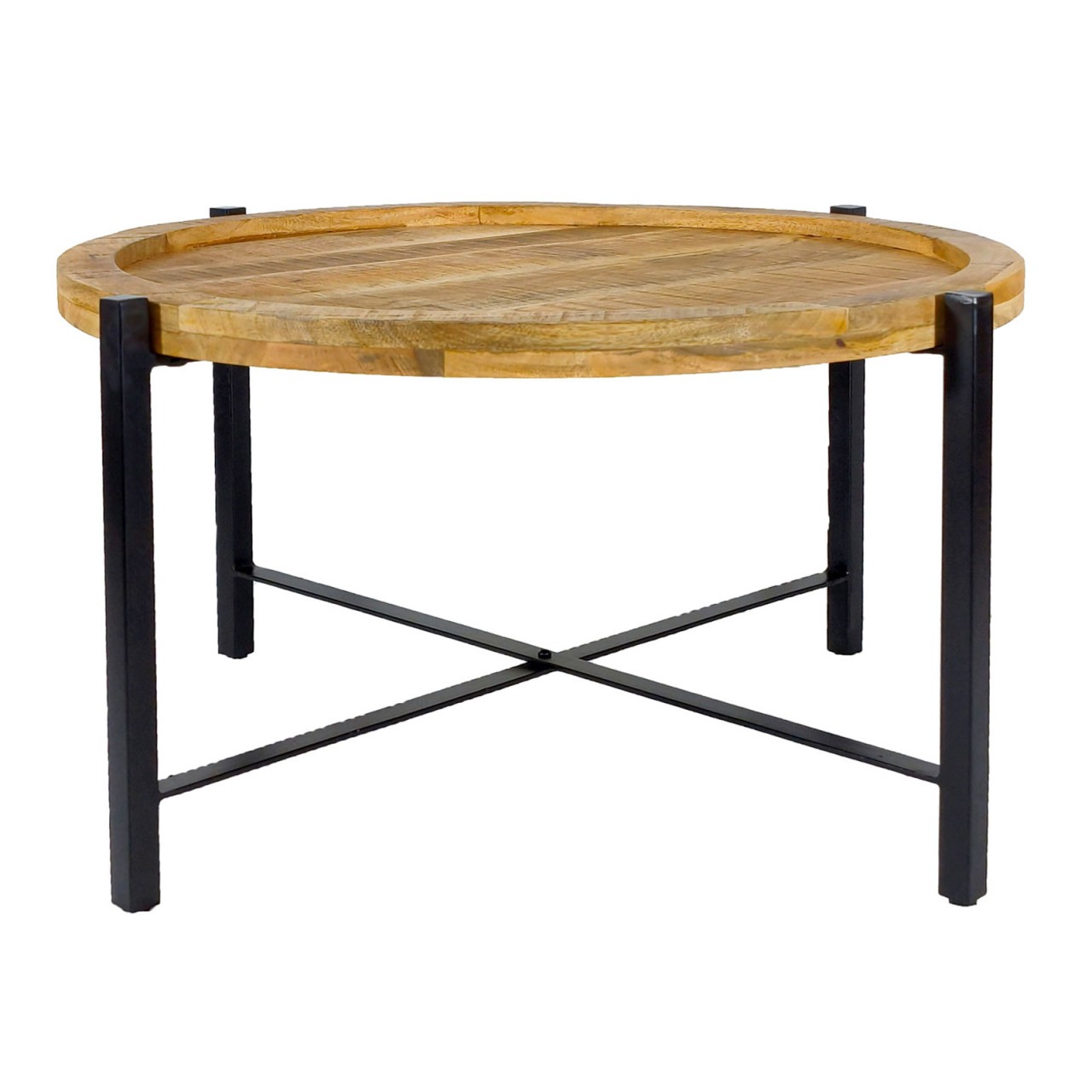 Salontafel Matteo Metaal Ø75 cm - Afbeelding 2