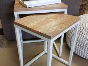 Salontafel Mestio Metaal - Set van 2