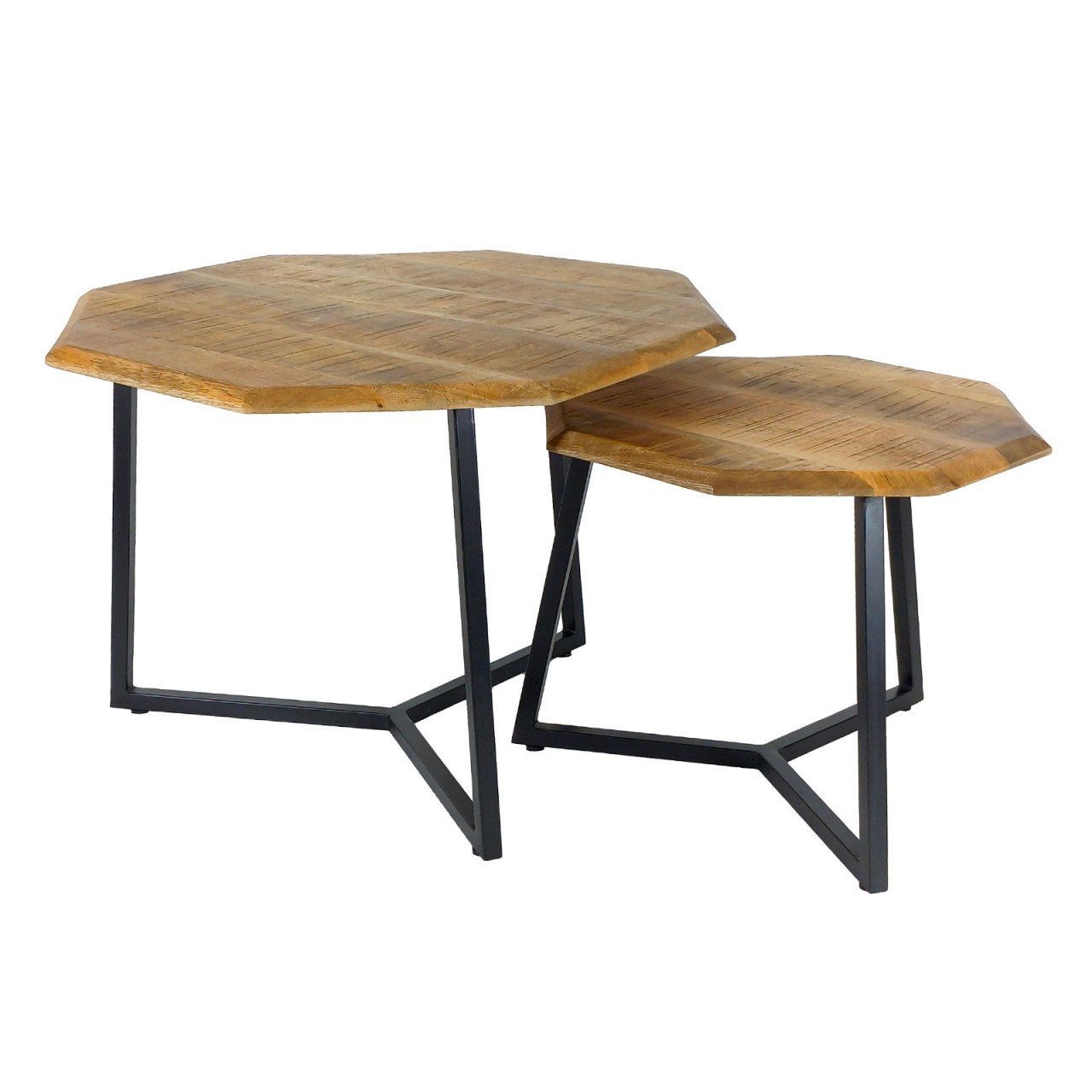 Salontafel Cosenza Metaal - Set van 2 - Afbeelding 2