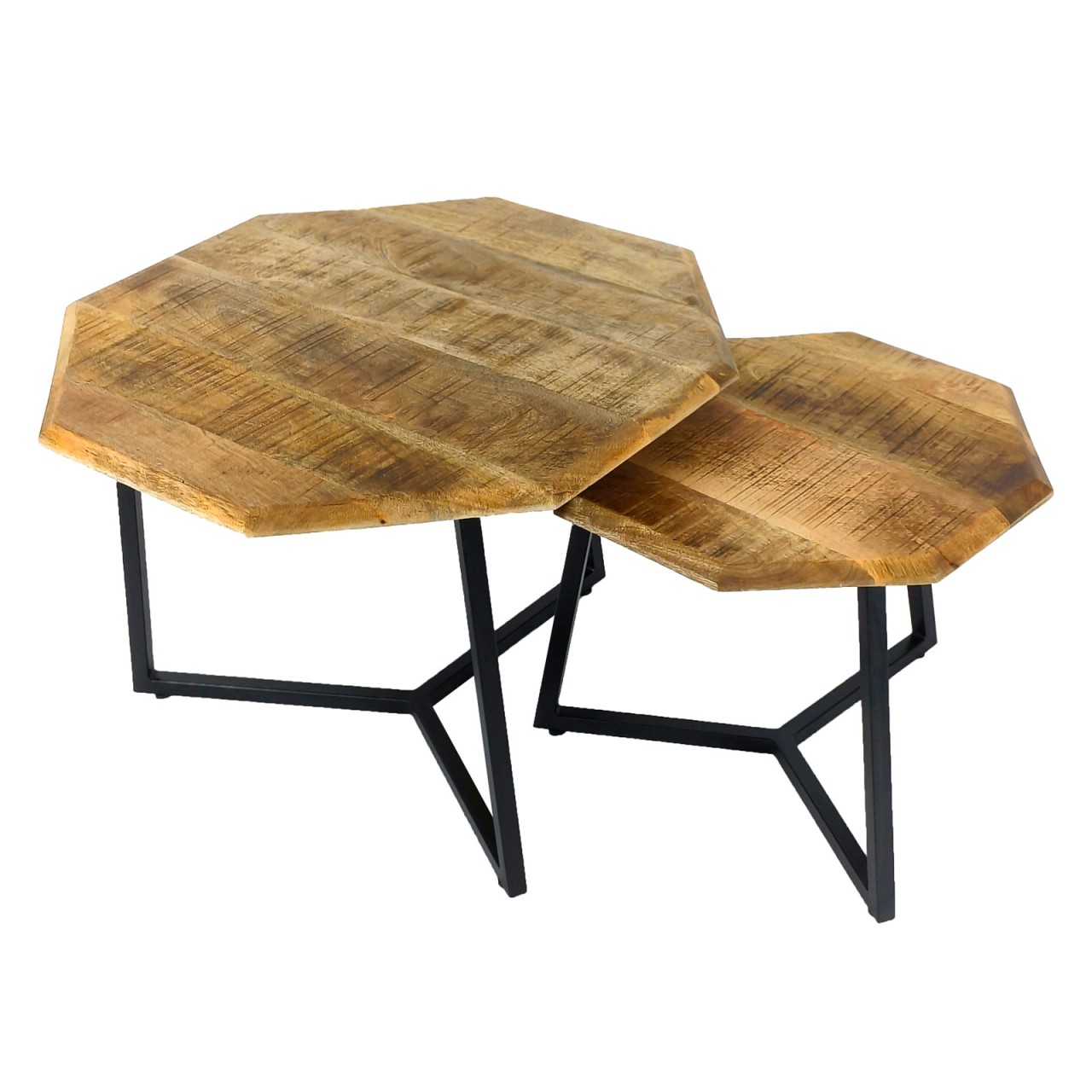 Salontafel Cosenza Metaal - Set van 2 - Afbeelding 3