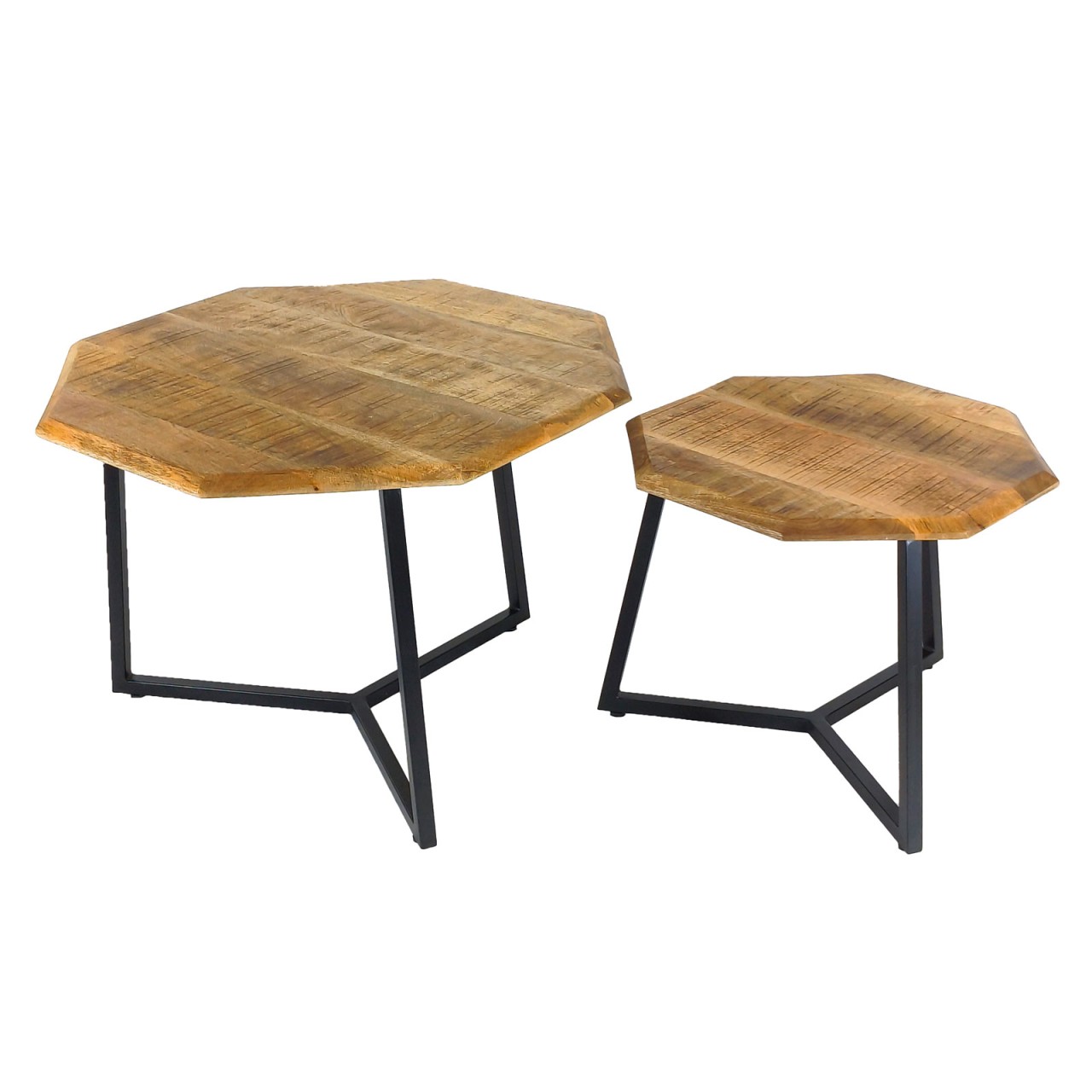 Salontafel Cosenza Metaal - Set van 2 - Afbeelding 4