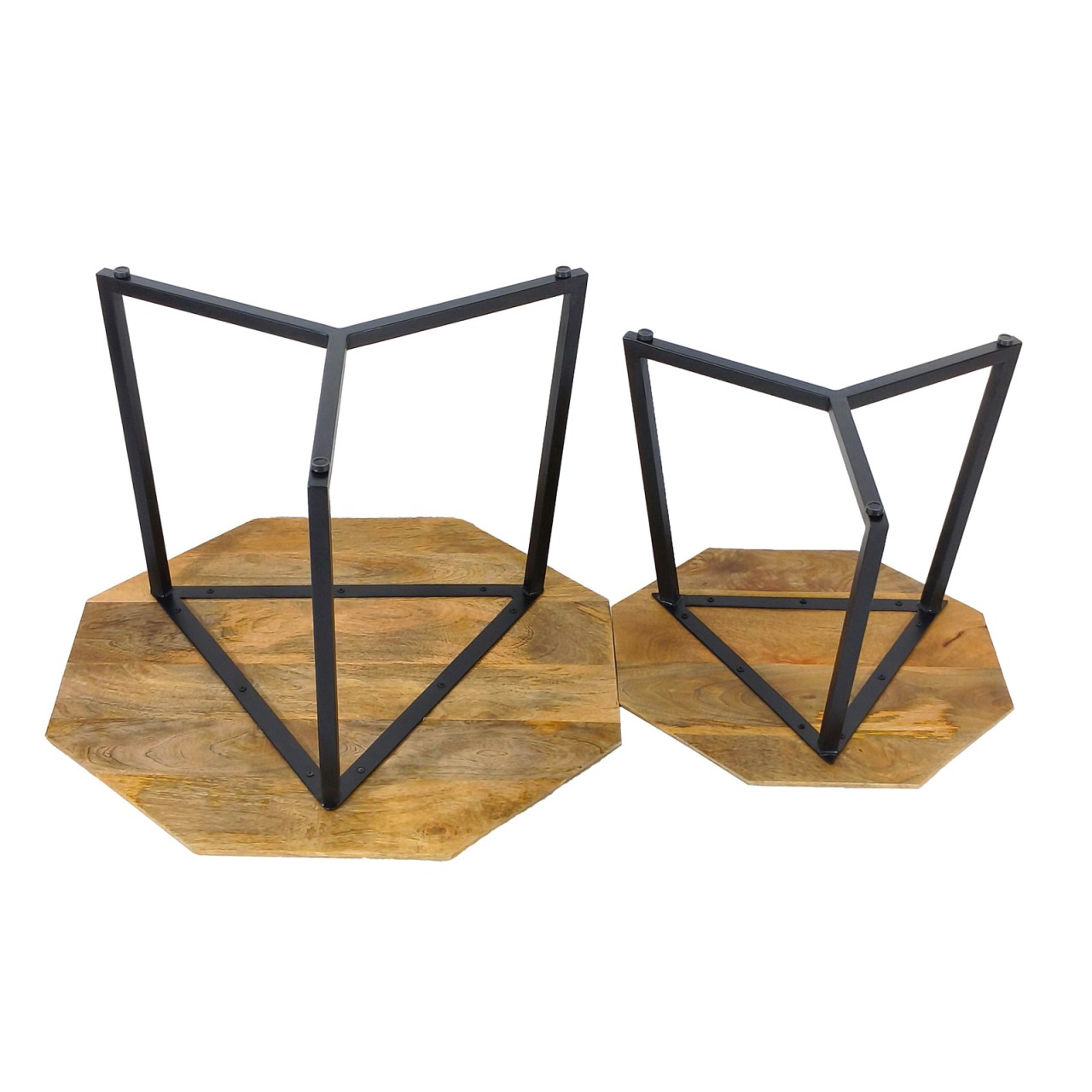 Salontafel Cosenza Metaal - Set van 2 - Afbeelding 8