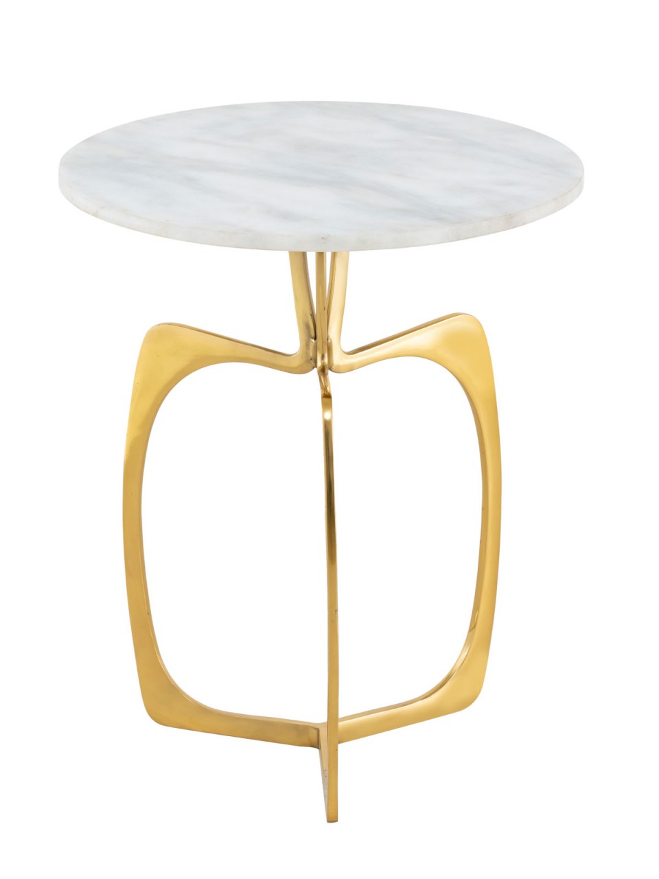 Bijzettafel Pinak Marmer 56x45 cm - Afbeelding 2