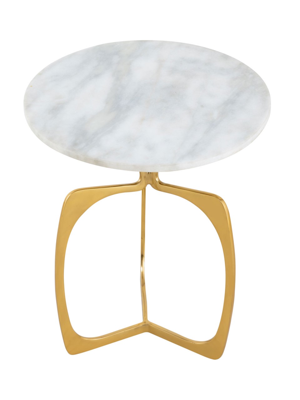Bijzettafel Pinak Marmer 56x45 cm - Afbeelding 5