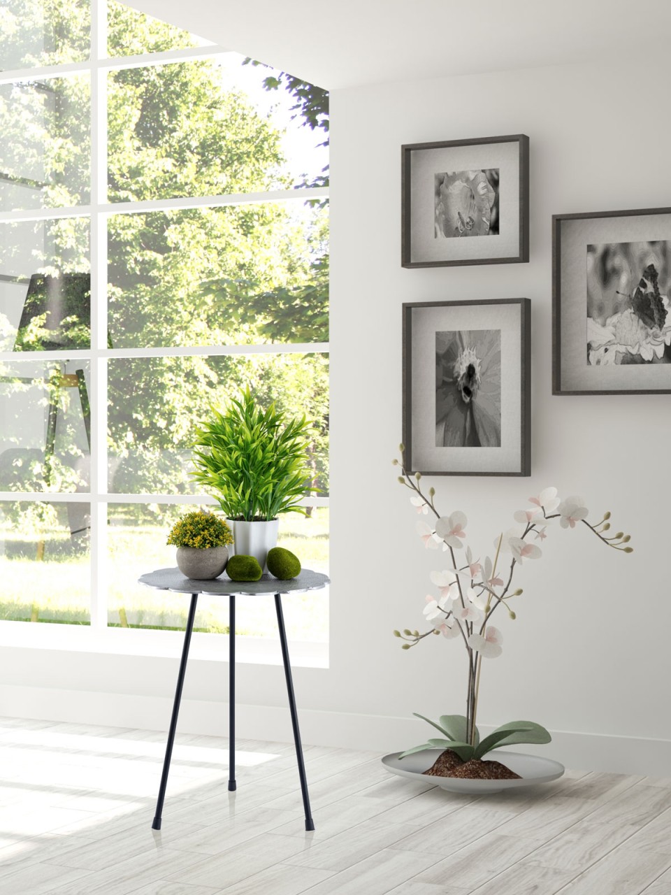 Bijzettafel Lurdon Aluminium Ø35 cm - Set van 4 - Afbeelding 5