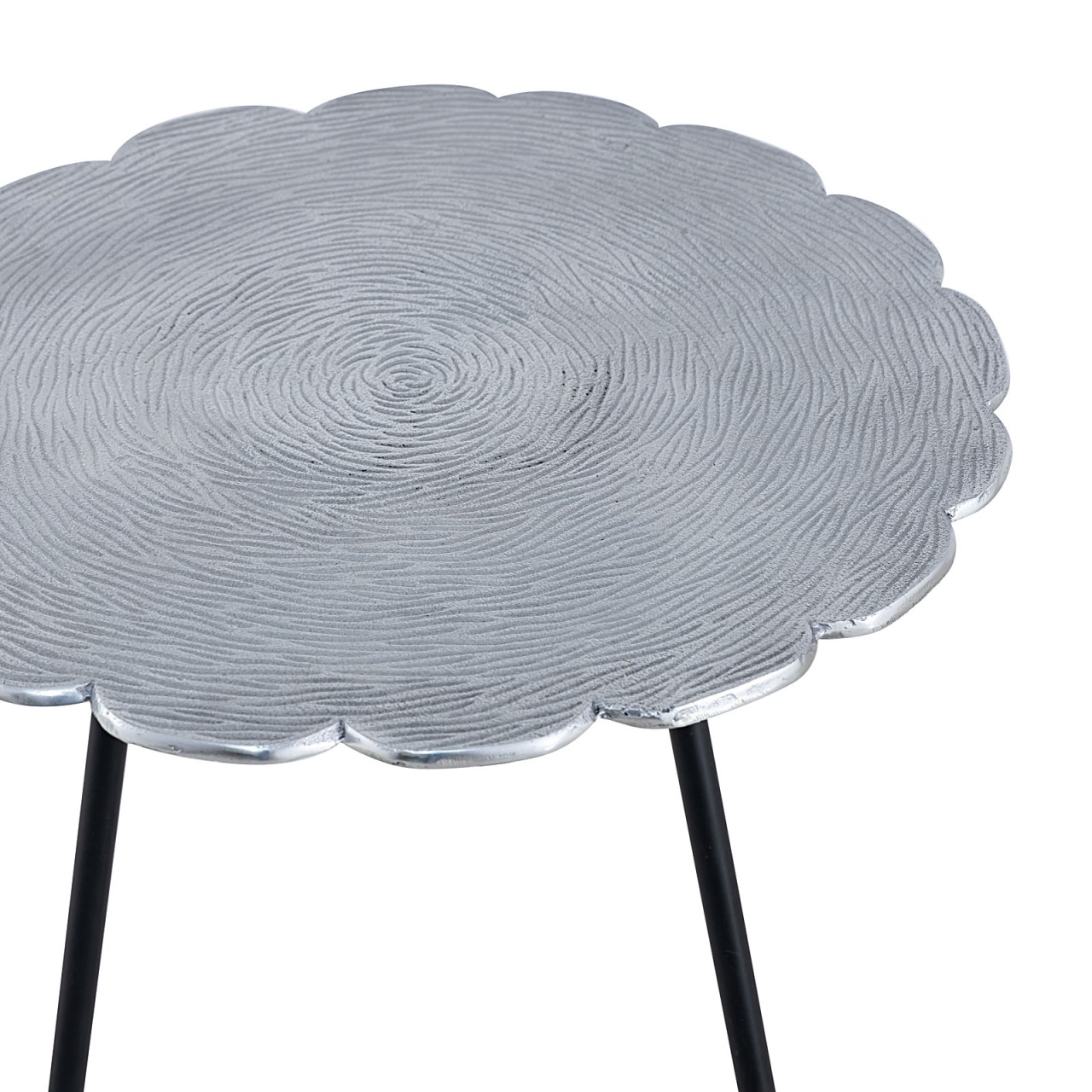 Bijzettafel Lurdon Aluminium Ø35 cm - Set van 4 - Afbeelding 8