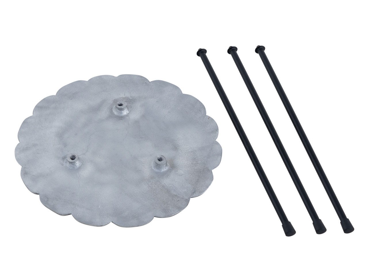 Bijzettafel Lurdon Aluminium Ø35 cm - Set van 4 - Afbeelding 10