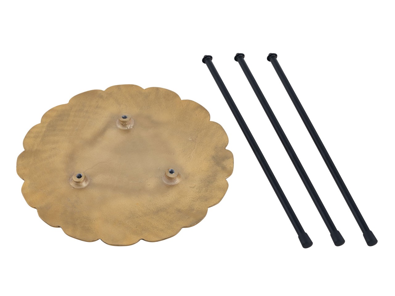 Bijzettafel Toode Aluminium Ø35 cm - Set van 4 - Afbeelding 10