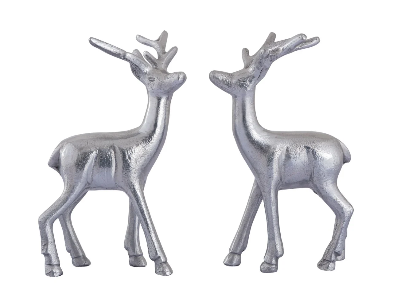 Beeld Zollek Metaal Zilver H23 cm - Afbeelding 6