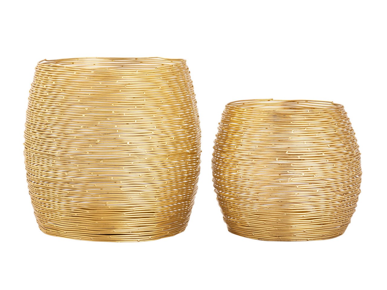 Kandelaar Langkawi Zilver Ø16 cm - Set van 2 - Afbeelding 2