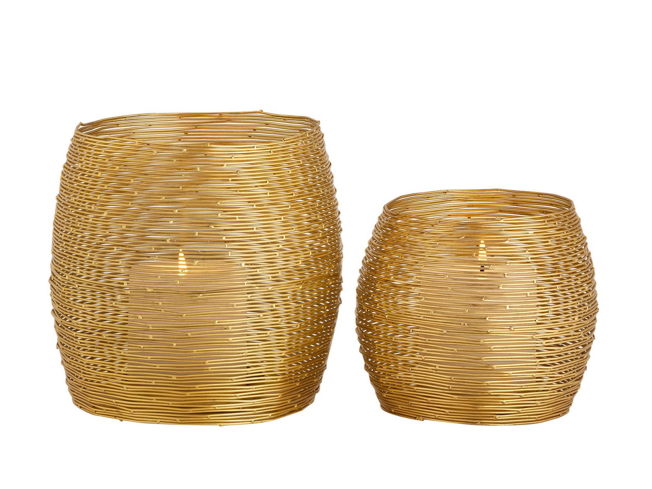 Kandelaar Viemmura Zilver Ø15 cm - Set van 12 - Afbeelding 2