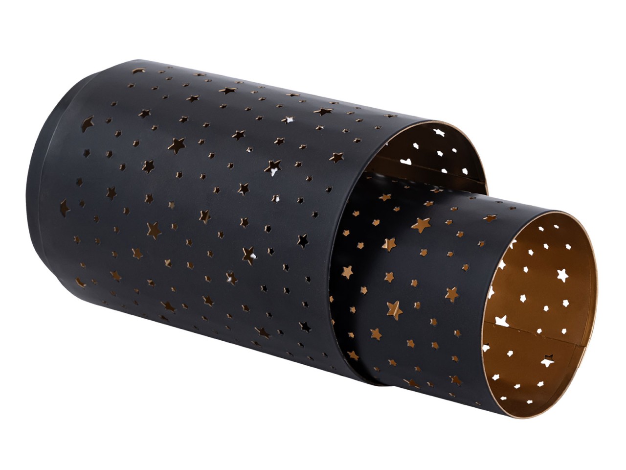 Kandelaar Taakoro Zwart Ø8 cm - Set van 2 - Afbeelding 5