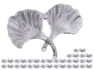 Schaal Vumano Aluminium Zilver - Set van 18