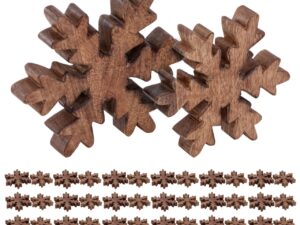 Beeld Feekaro Hout - Set van 2